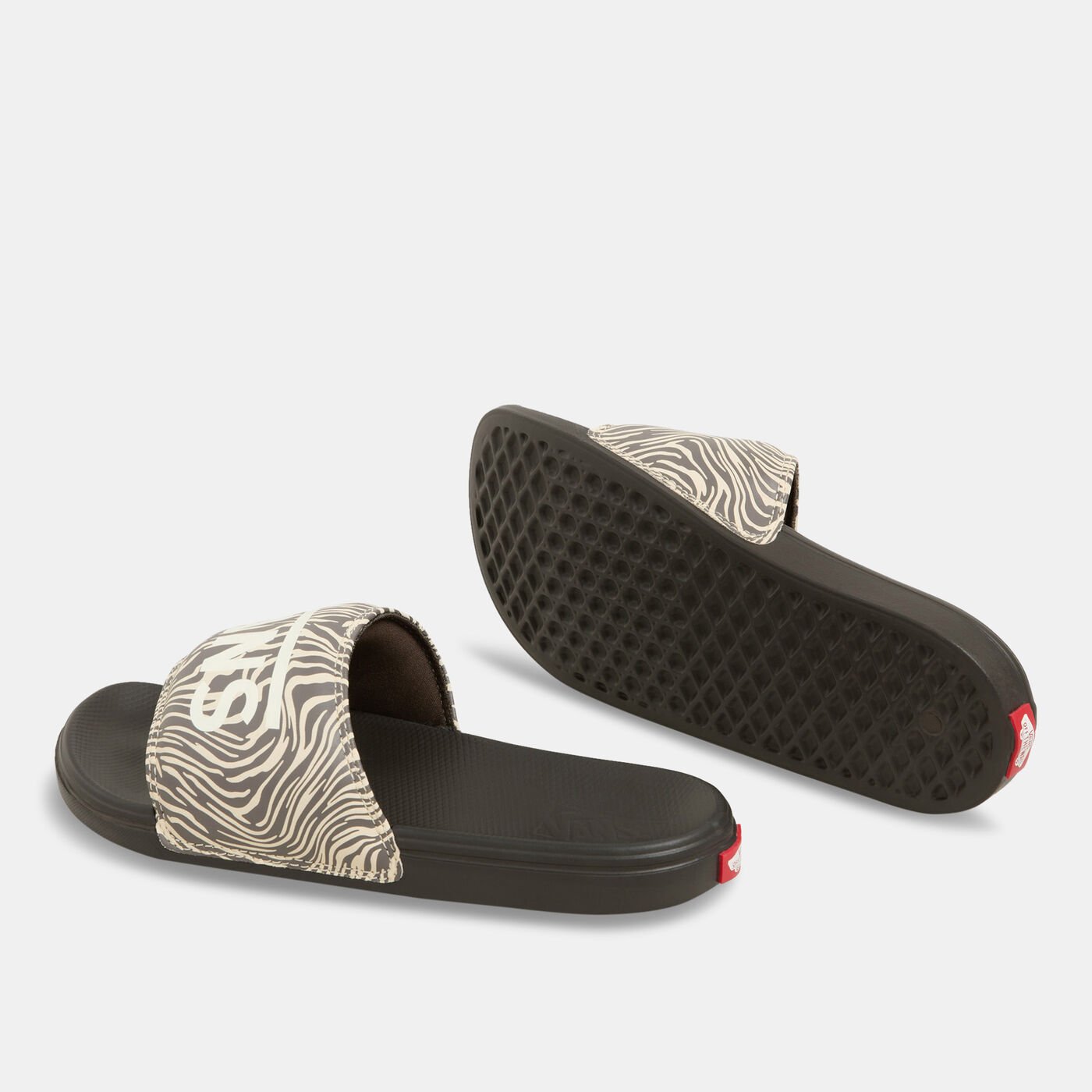 Women's MTE La Costa Slide-On Warp Zebra Slides